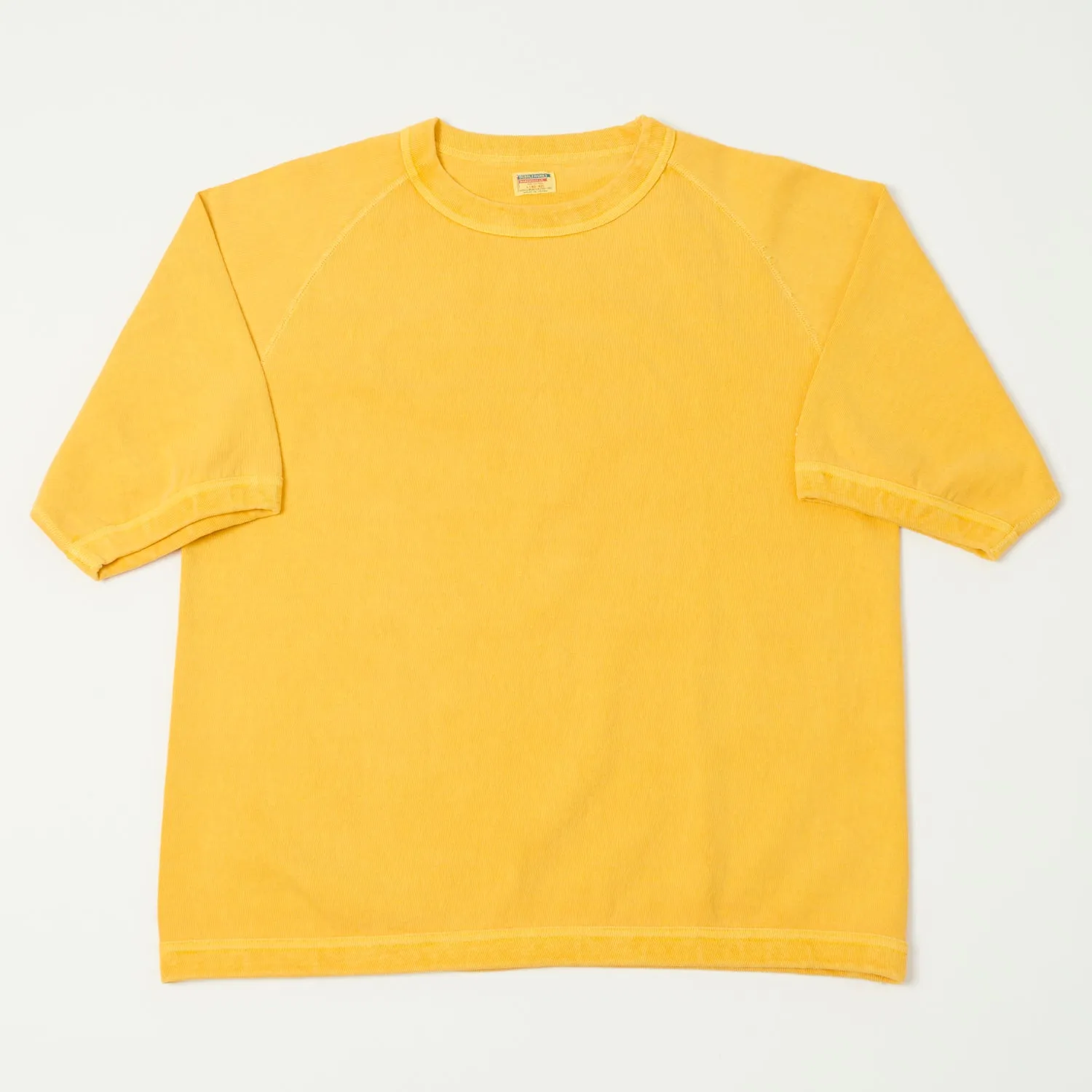 Dubbleworks Heavy Fabric Pigment Raglan Tee - Gold