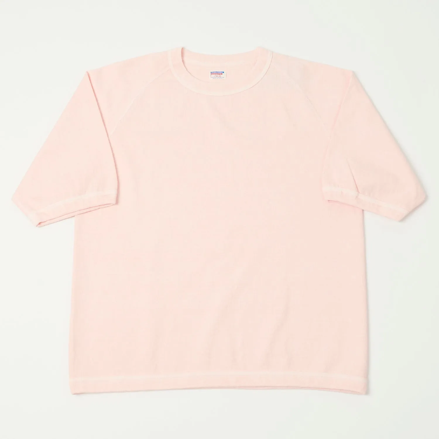 Dubbleworks Heavy Fabric Pigment Raglan Tee - Pink