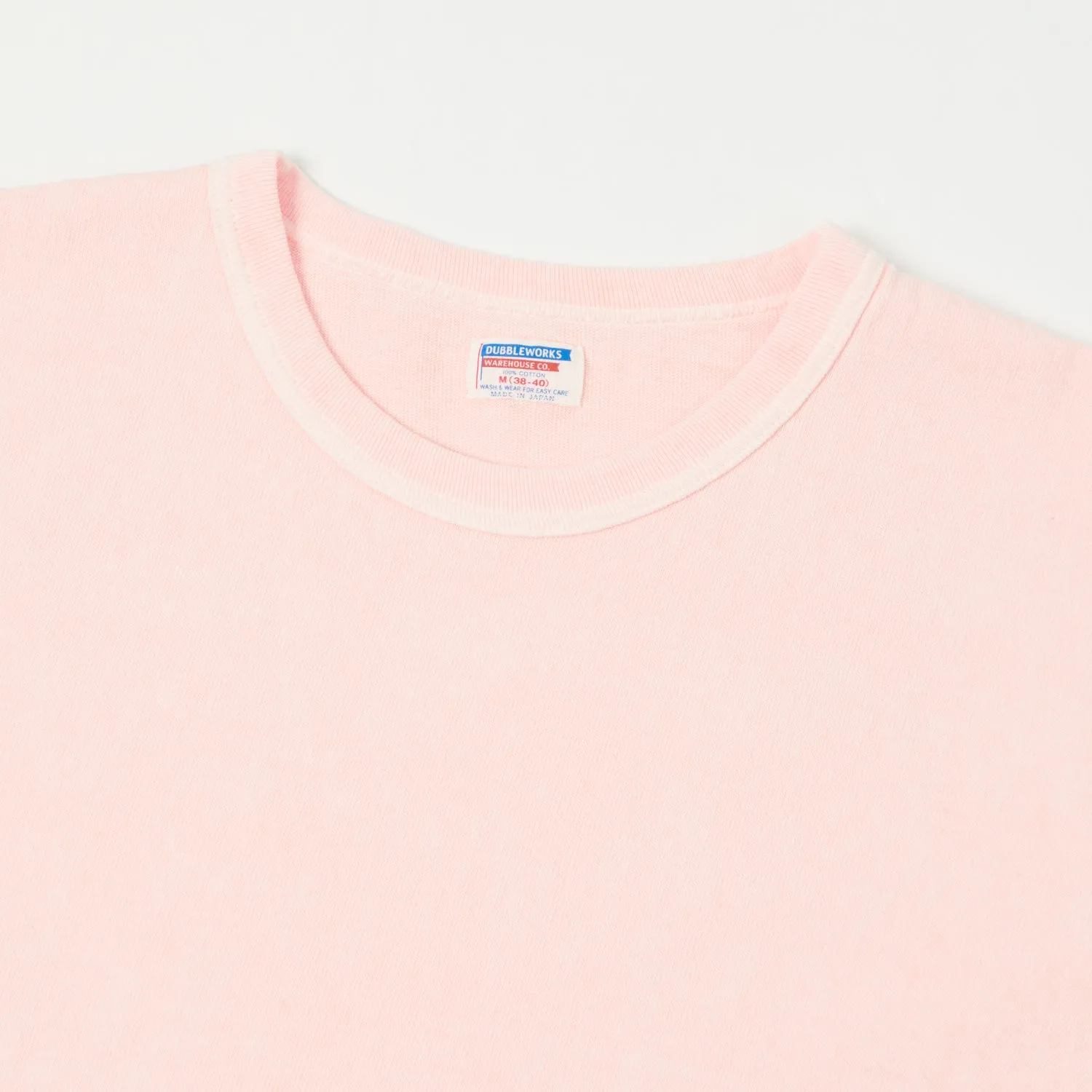 Dubbleworks Heavy Fabric Pigment Tee - Pink