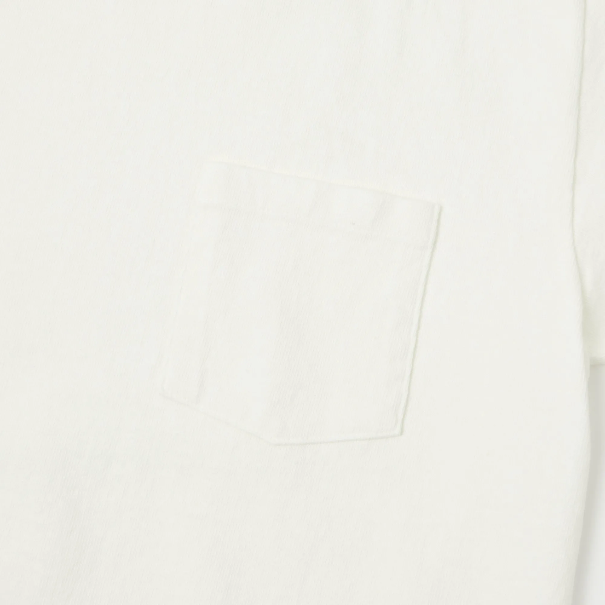 Dubbleworks Heavy Fabric Pocket Tee - Off White