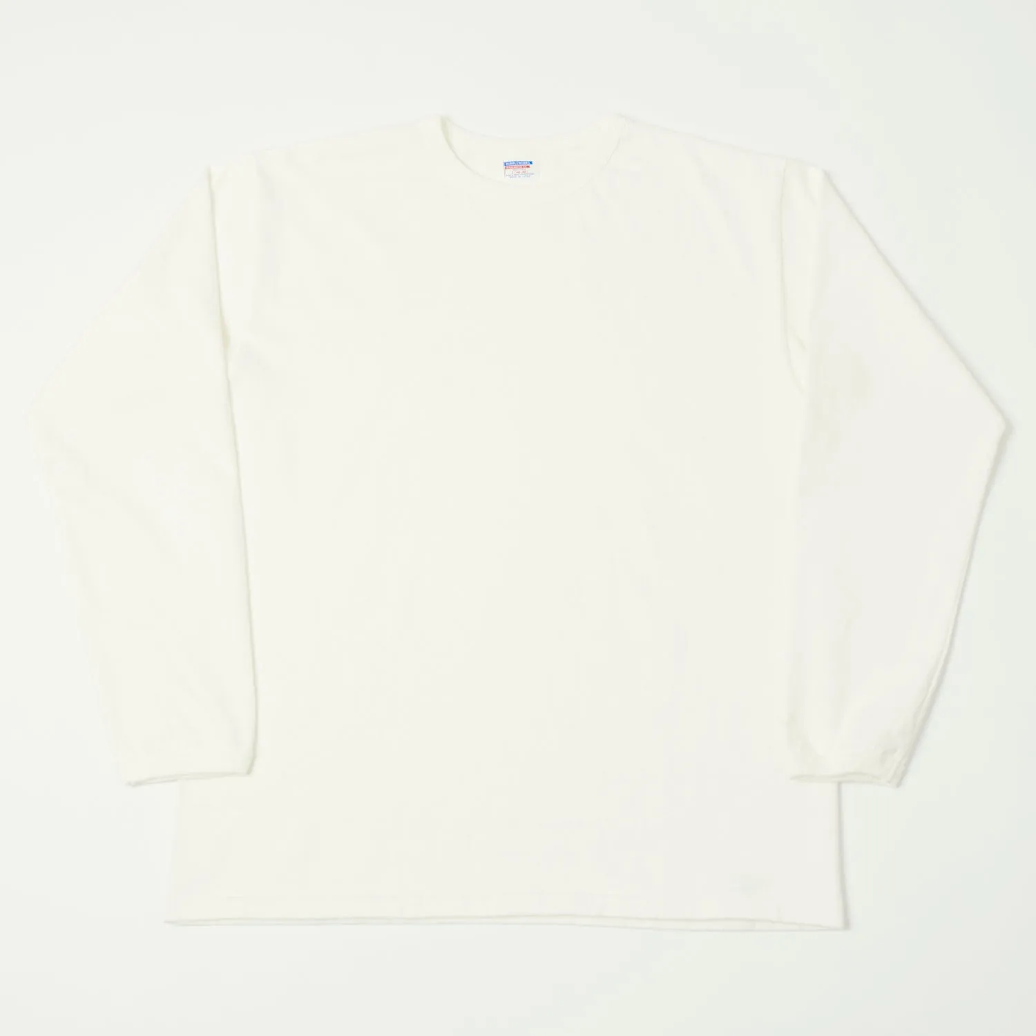 Dubbleworks Long Sleeve Heavy Fabric Tee - Off White