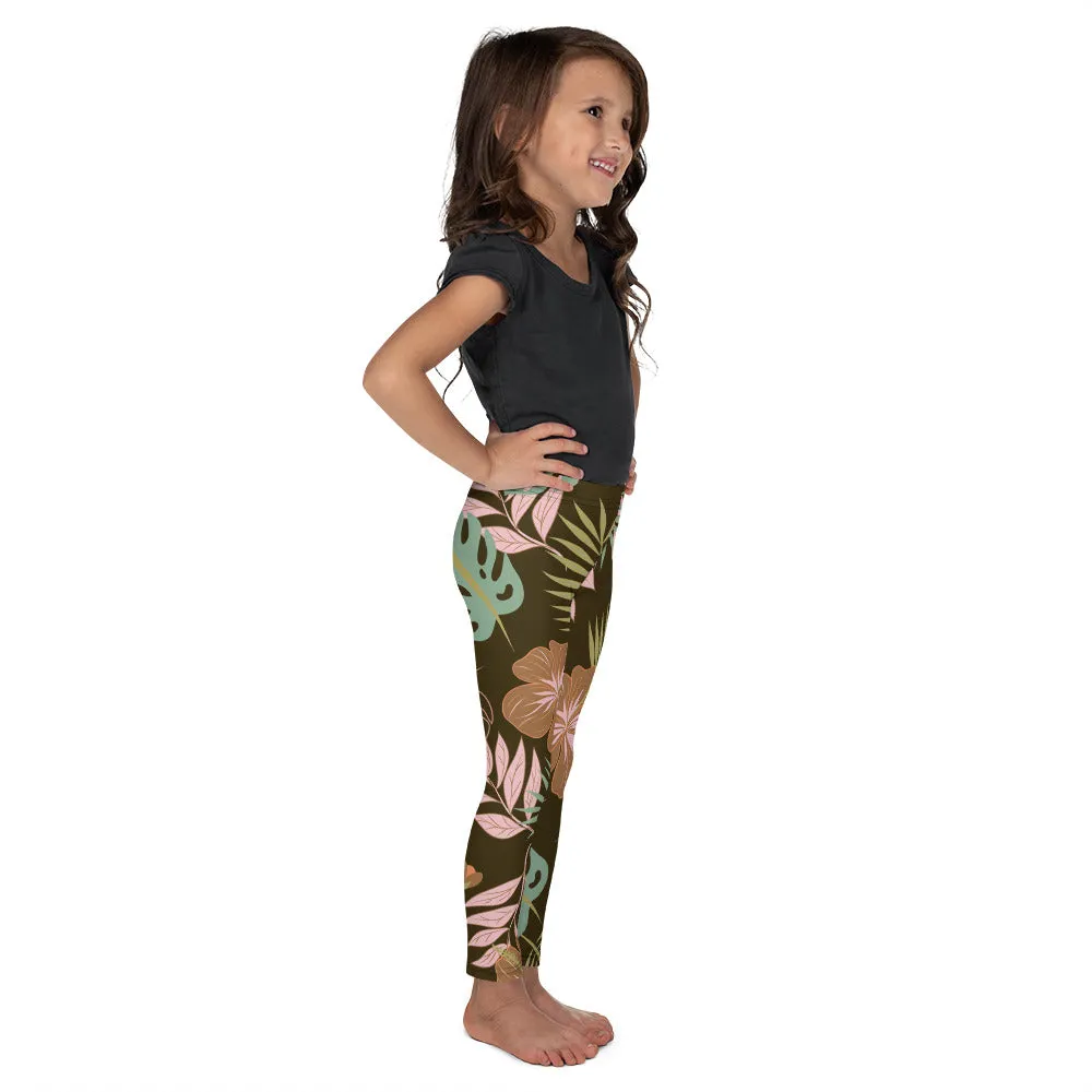 Fall Floral Kid's Leggings