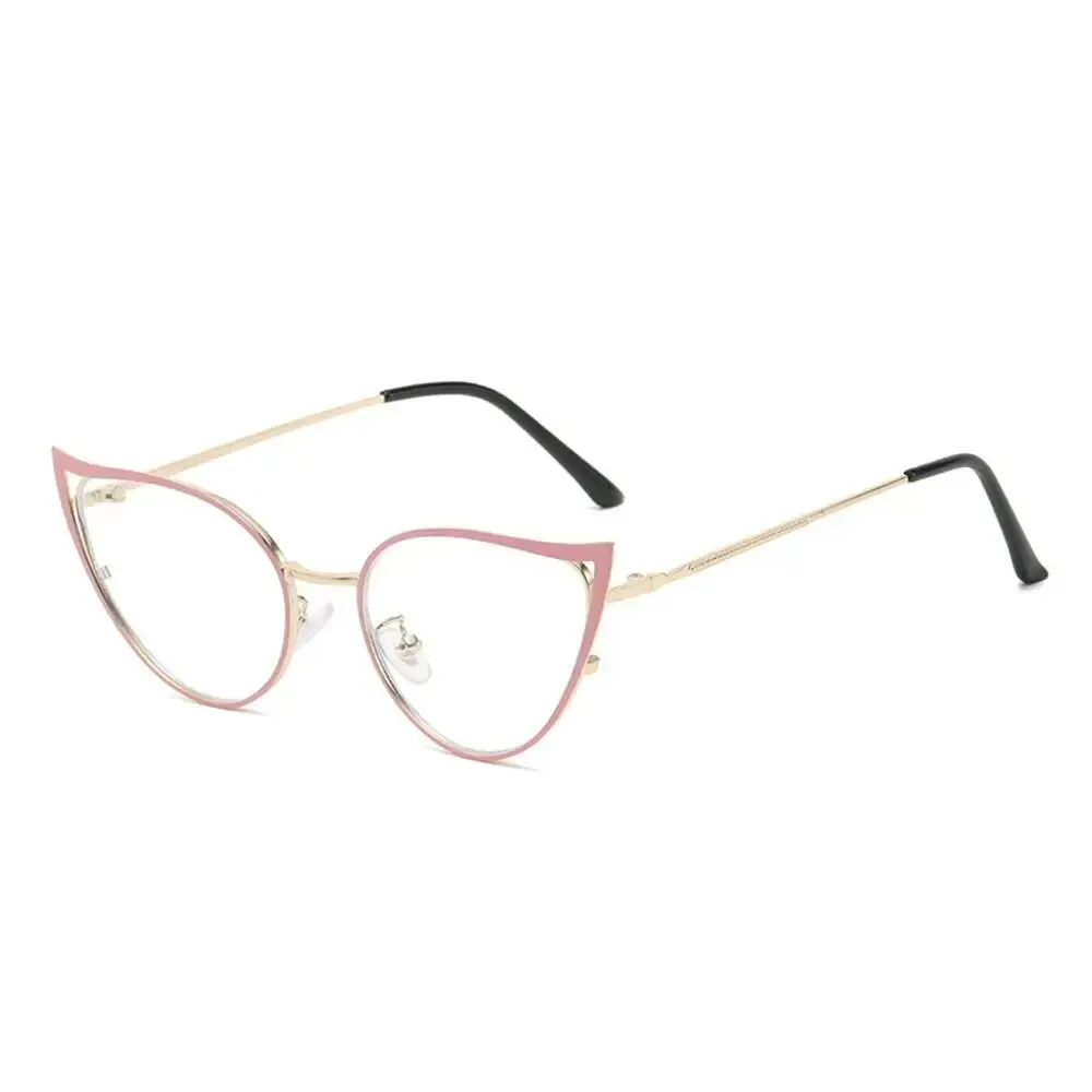 Fashion High Quality Metal Blue Light Blocking Fashion Women Computer Eyeglasses Optical Spectacle Eye Protection Glass Eyewear