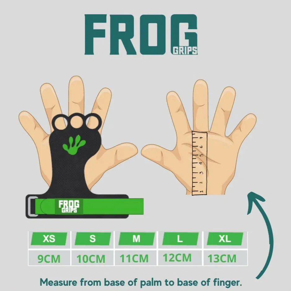 Frog Grips Elite Grips 4.0 OG Fingerless Green