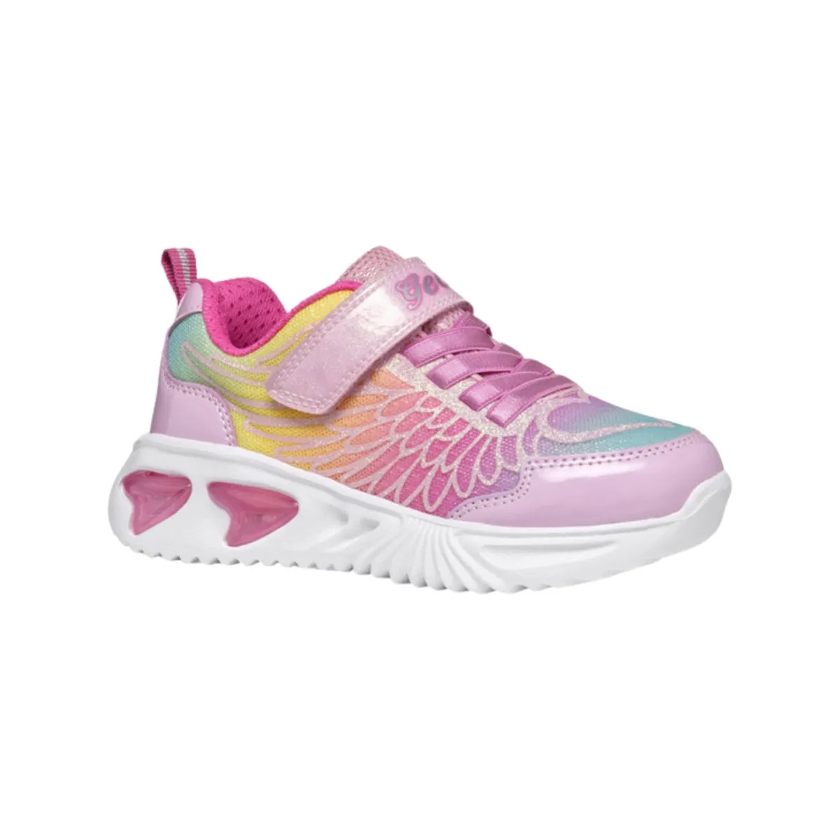 Geox Girl's Assister Pink/Multicolor