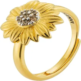 Golden Bloom Sunflower Ring