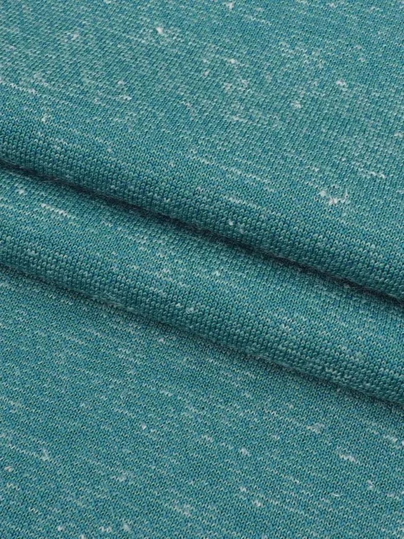 Hemp & Recycled Poly Light Weight Jersey Fabric ( KJ70/2B862 Four Colors Available )