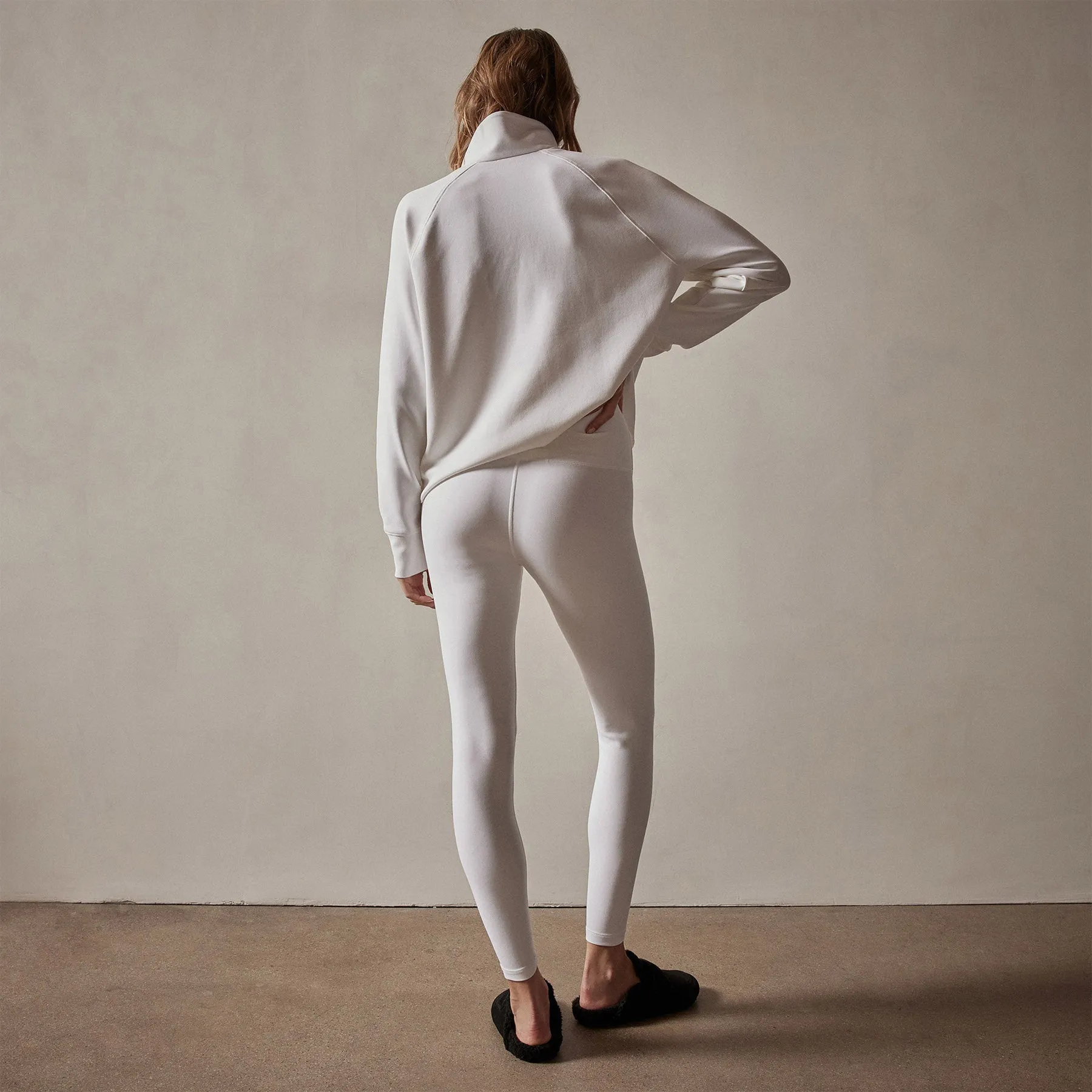 High Rise Leggings - White