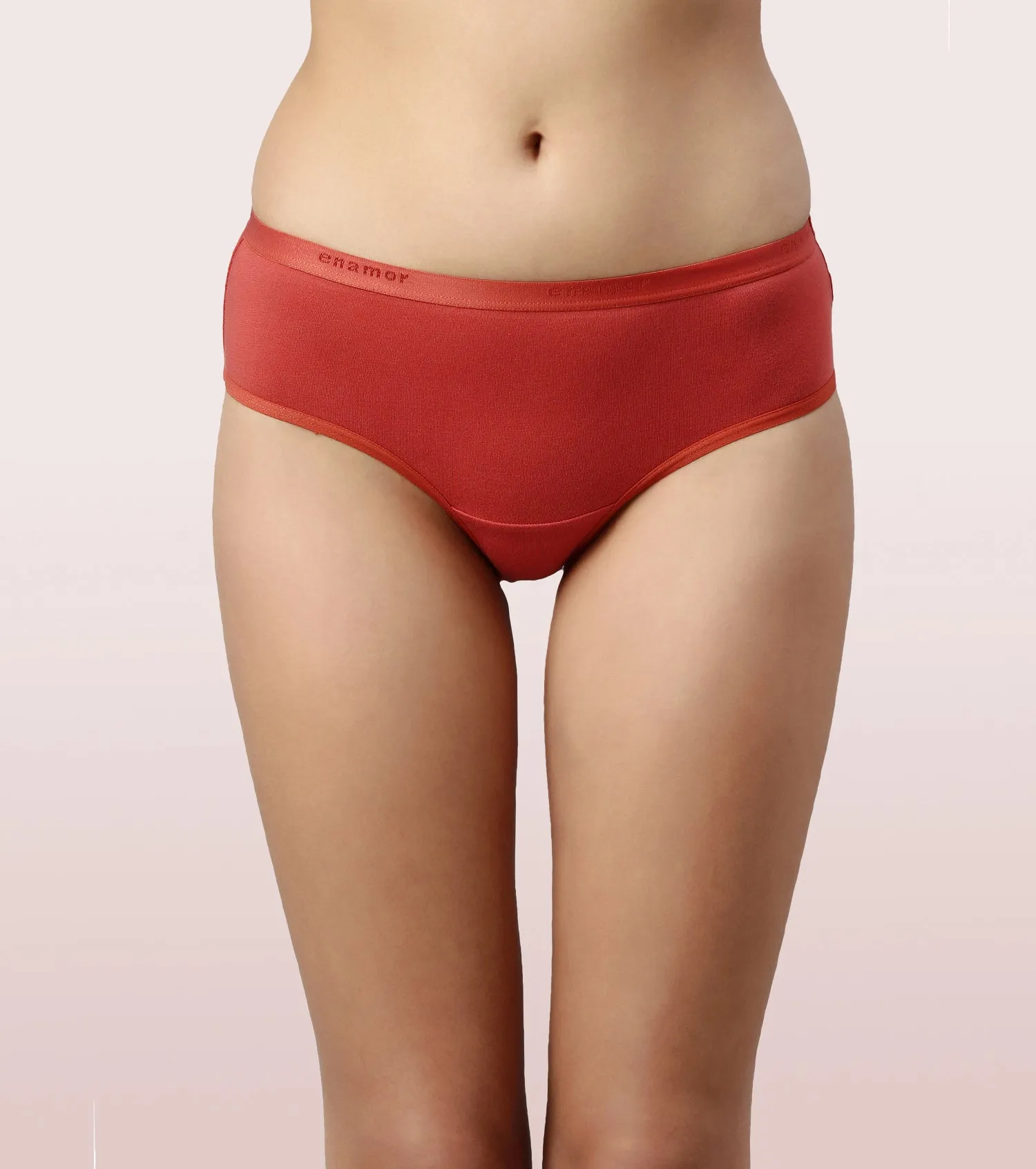 Hipster Panty | Full Coverage & Mid Waist -Assorted-Pack Of 5-Colors And Print May Vary