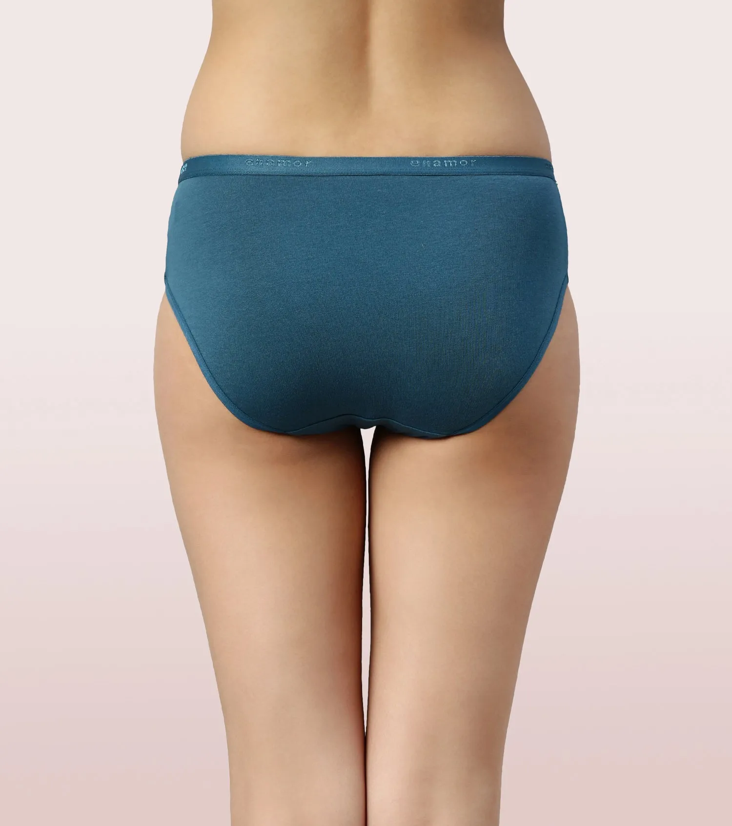 Hipster Panty | Full Coverage & Mid Waist -Assorted-Pack Of 5-Colors And Print May Vary