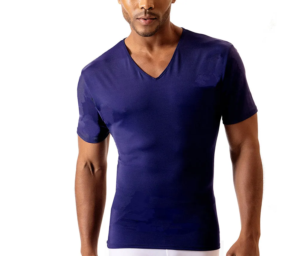 Insta Slim Big & Tall Compression V-Neck Shirt VS0001BT