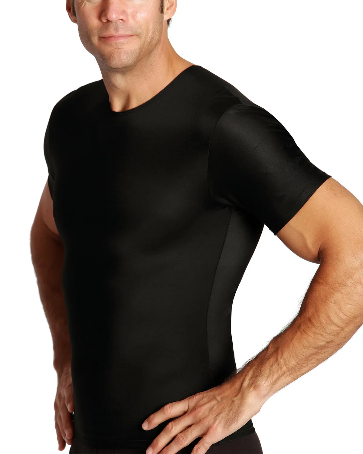 Insta Slim Compression Crew Neck Shirt TS0001