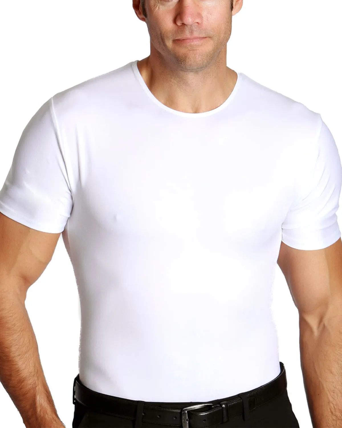 Insta Slim Compression Crew Neck Shirt TS0001