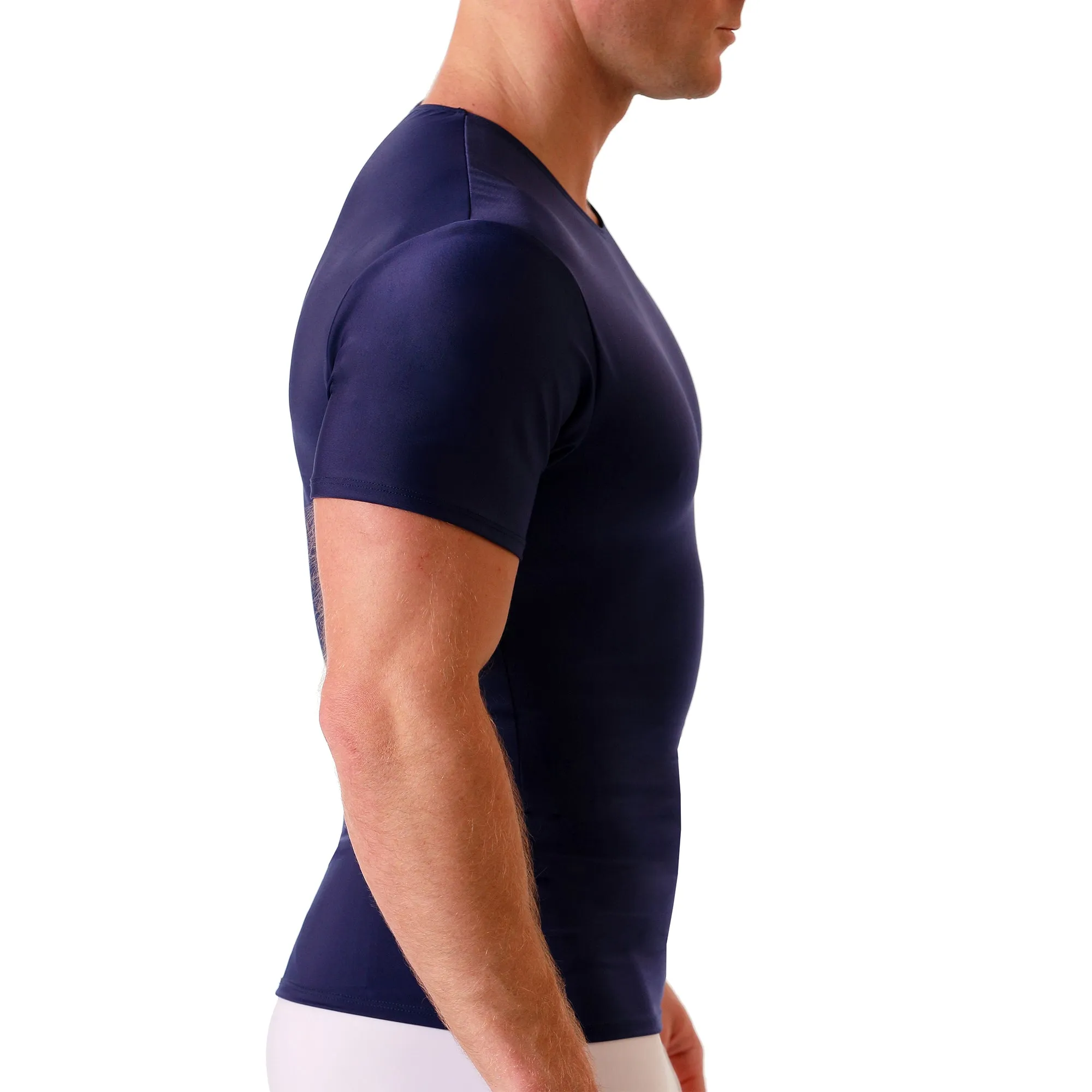 Insta Slim Compression Crew Neck Shirt TS0001