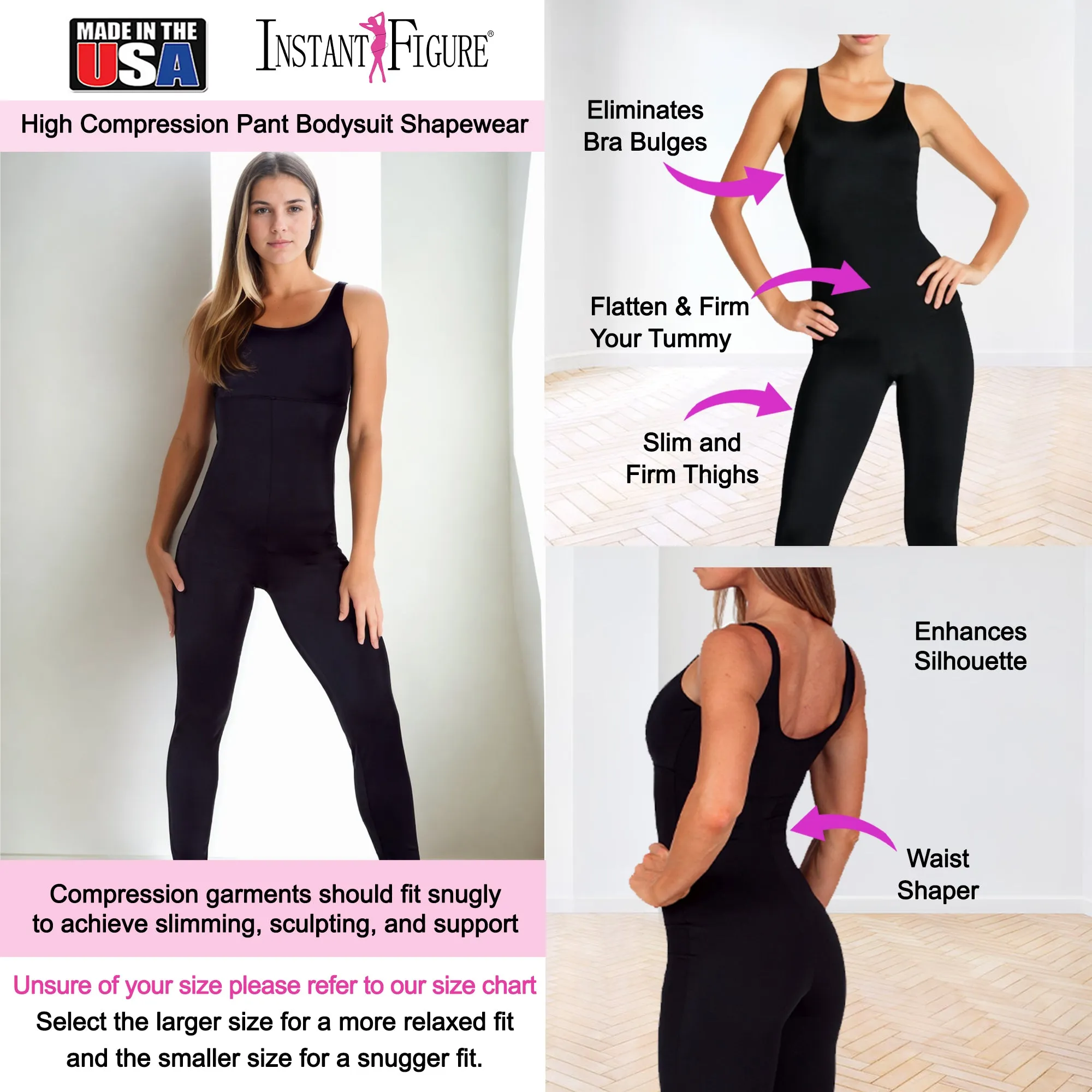 InstantFigure Pant Bodysuit Shapewear WB40231