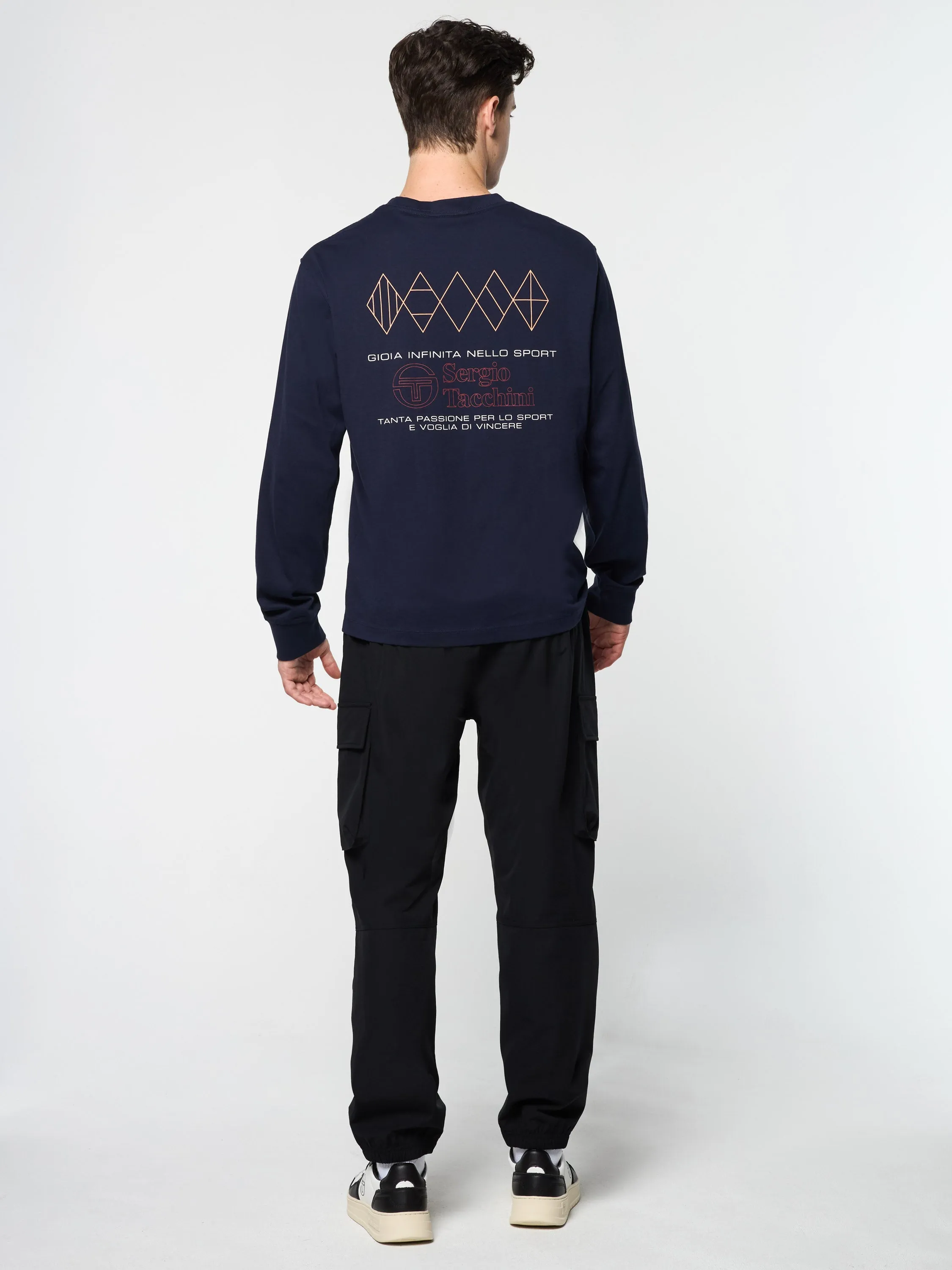 Inverno Long Sleeve T-Shirt- Maritime Blue