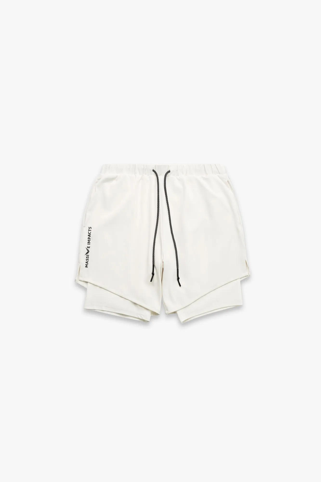 J011MI Recycled Nylon 2in1 Sporty Shorts