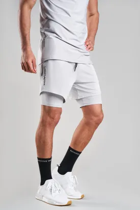 J011MI Recycled Nylon 2in1 Sporty Shorts