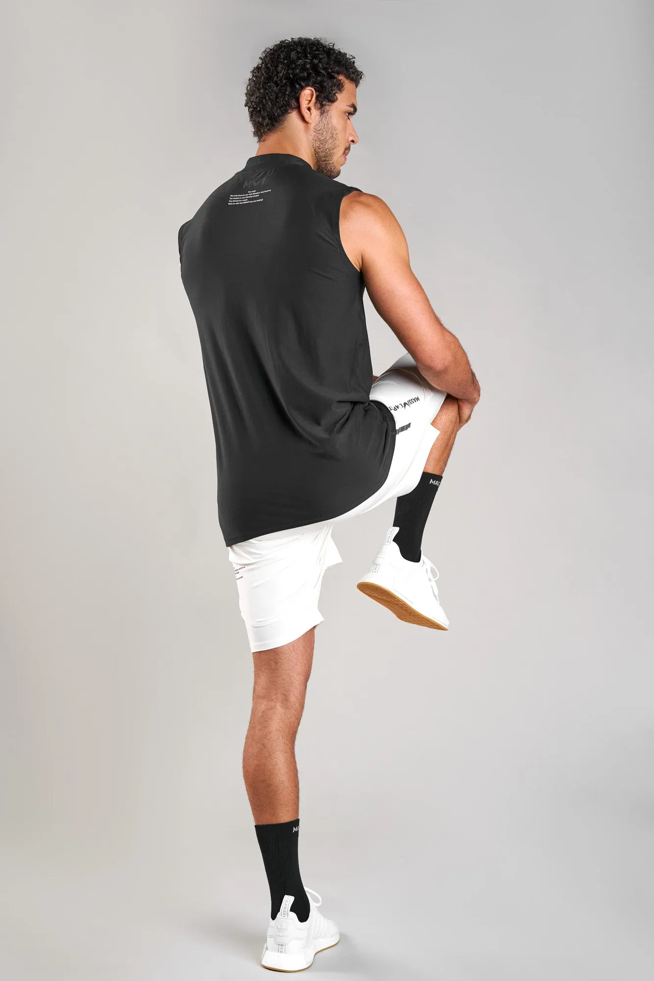 J011MI Recycled Nylon 2in1 Sporty Shorts