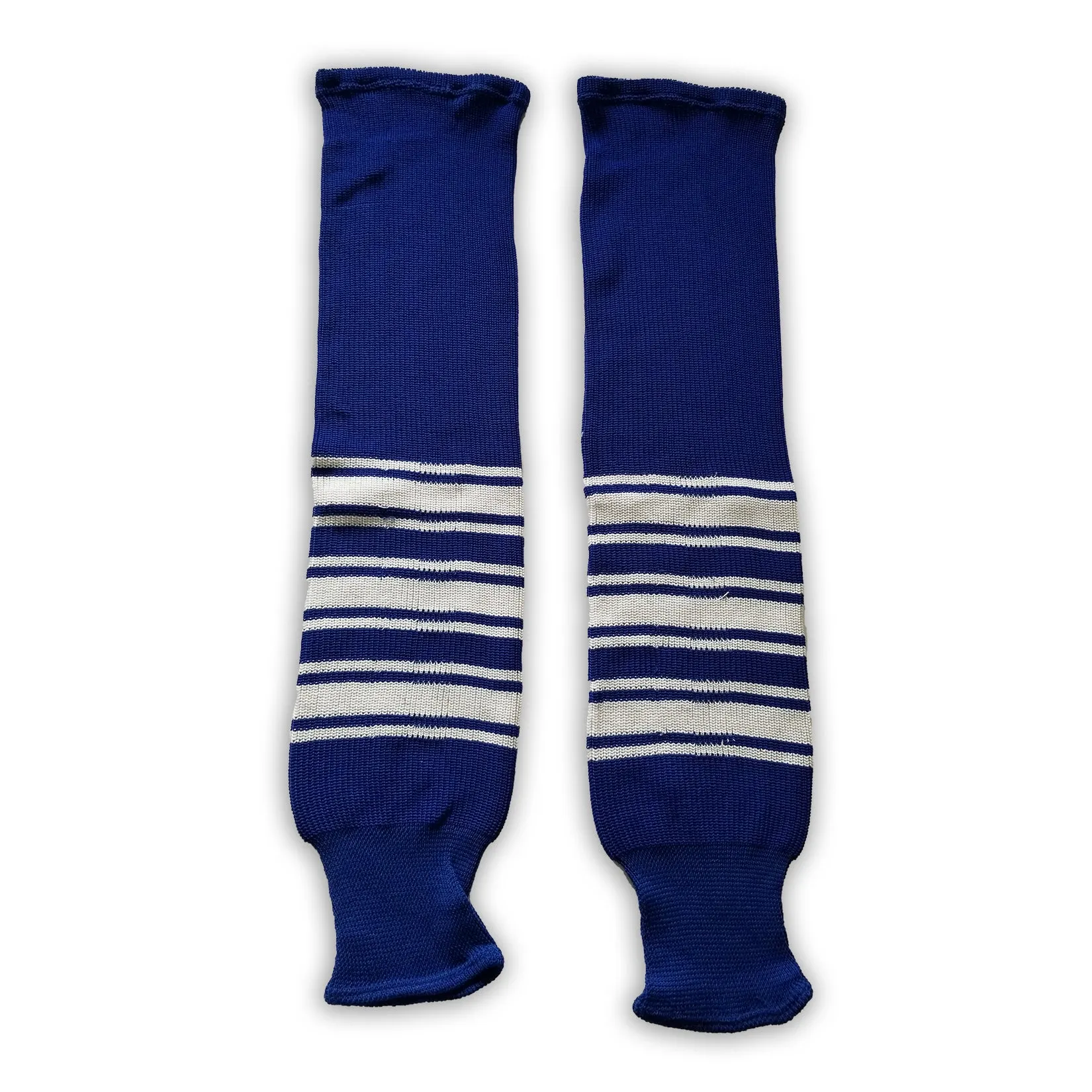 K1 Sportswear Toronto Maple Leafs Royal Blue Knit Ice Hockey Socks