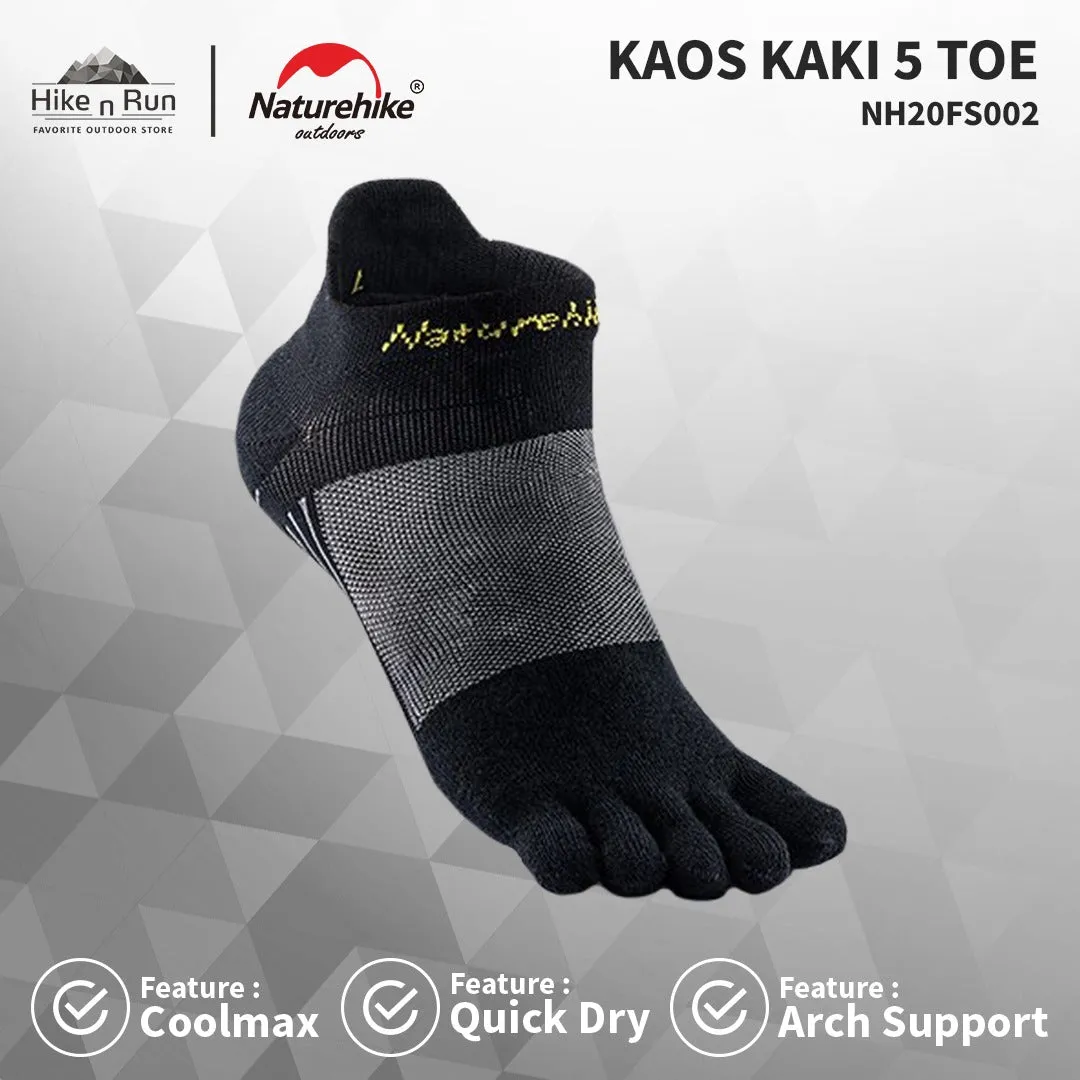 Kaos Kaki Naturehike NH20FS002 Running 5 Toe Socks