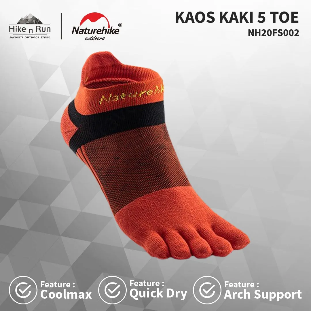 Kaos Kaki Naturehike NH20FS002 Running 5 Toe Socks