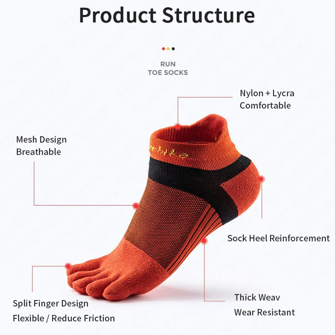 Kaos Kaki Naturehike NH20FS002 Running 5 Toe Socks