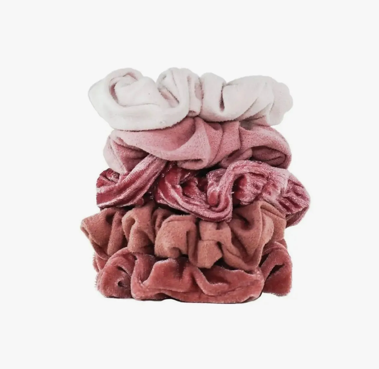 KITSCH 5 PC VELVET SCRUNCHIE