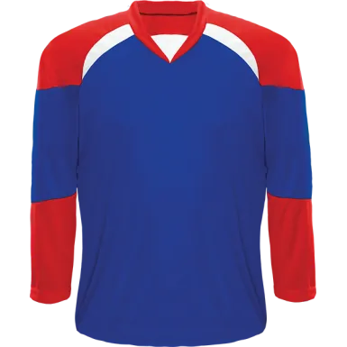 Kobe XJ5 Royal Blue/Red/White Midweight League Hockey Jersey