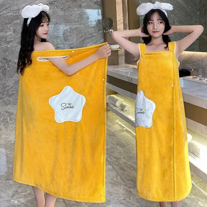 Luxurious Microfiber Bath Towel - Soft, Wearable, Beach Towel for Adults