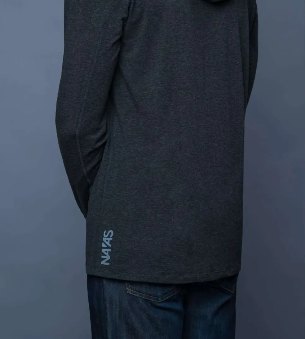 Mac Microstripe | Long-Sleeve Tall Shirt