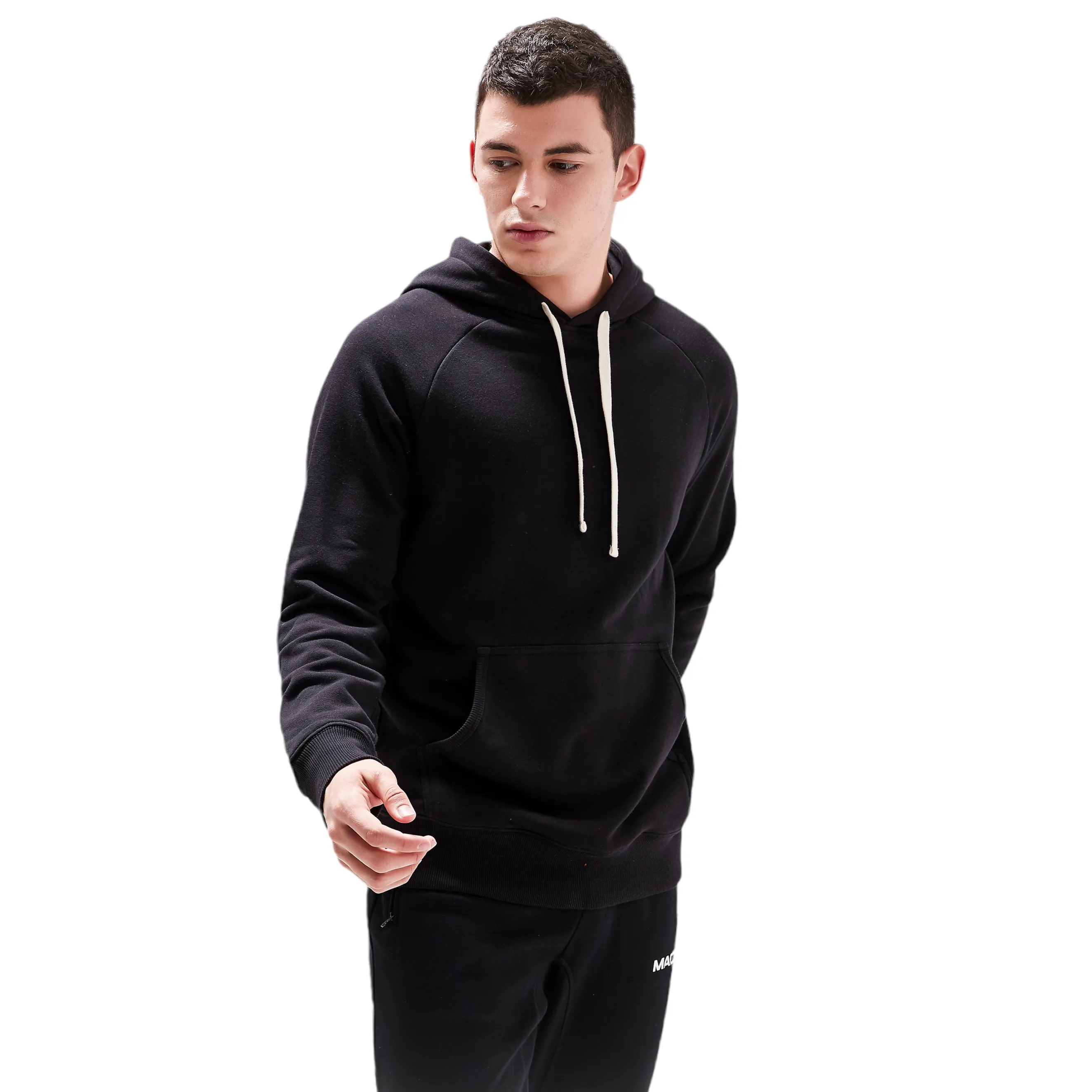 Machine Avenue 'N" the MAN Hoodie in Black