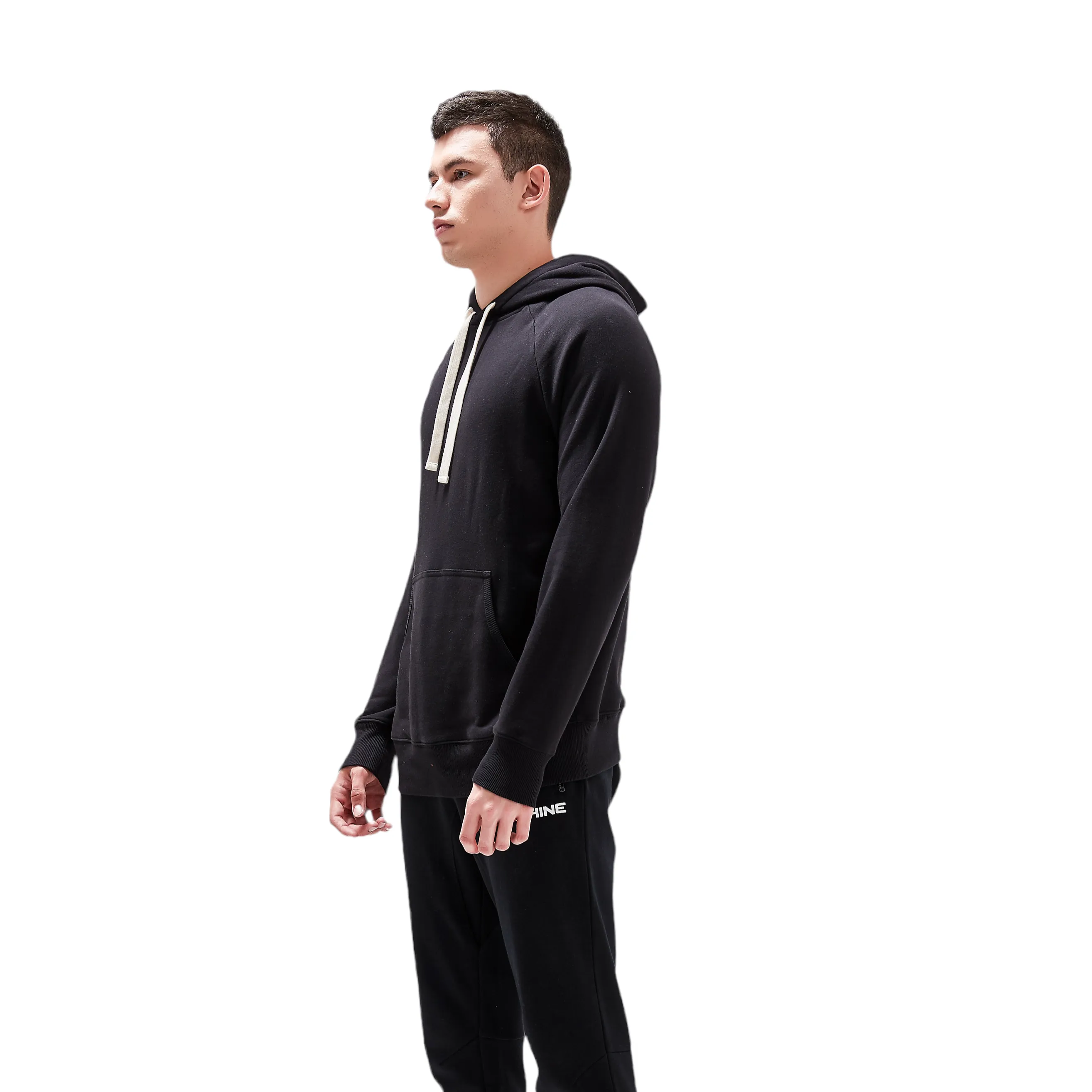 Machine Avenue 'N" the MAN Hoodie in Black