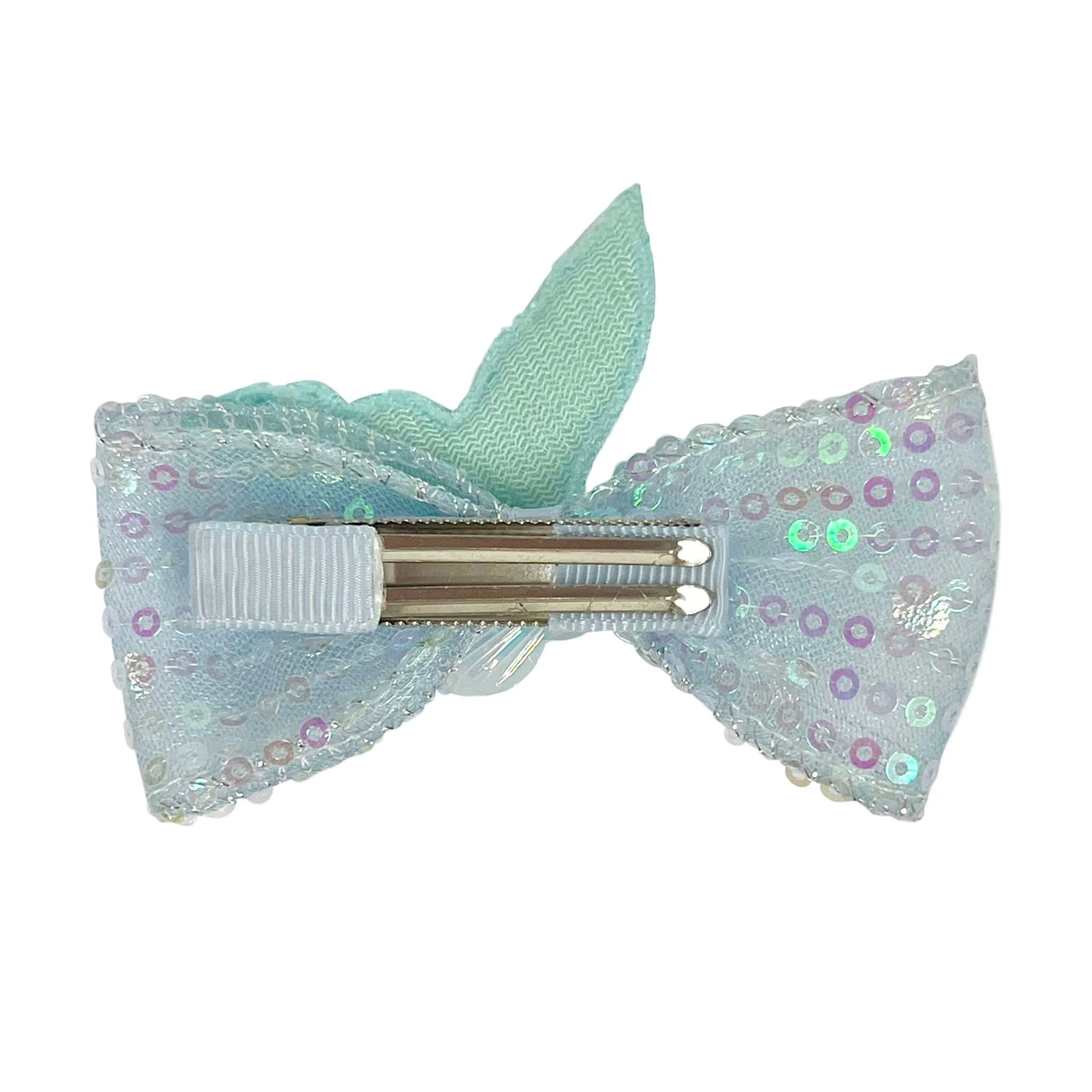 Mermaid Tail Bow Hair Clip