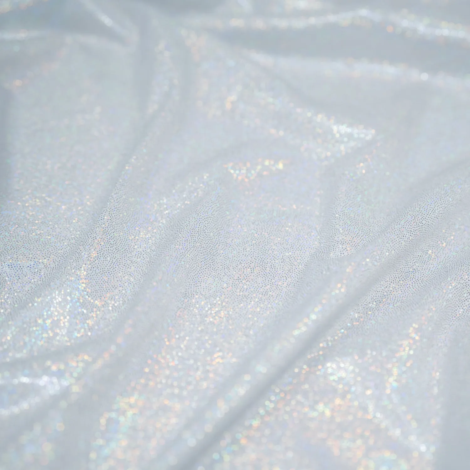 Mini Sparkle Foiled Spandex Fabric | Blue Moon Fabrics