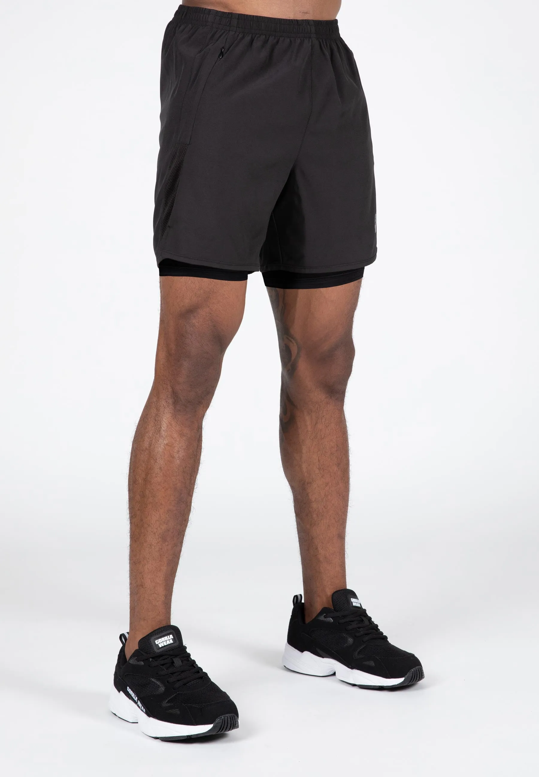 Modesto 2-In-1 Shorts - Black