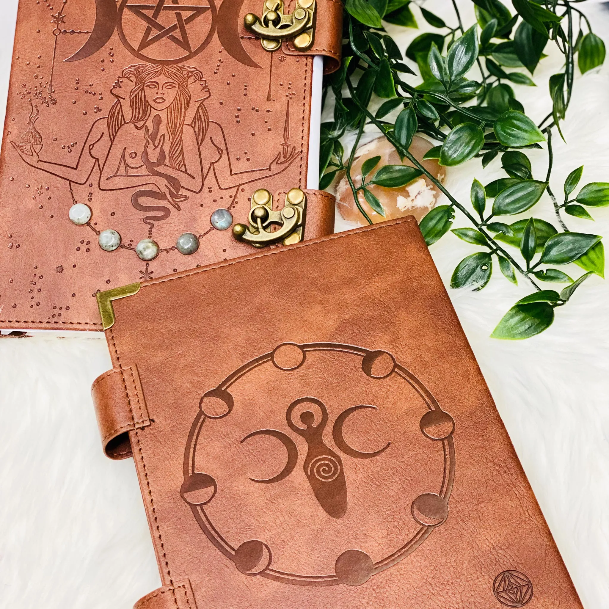 Moon Cycle Handmade Journal