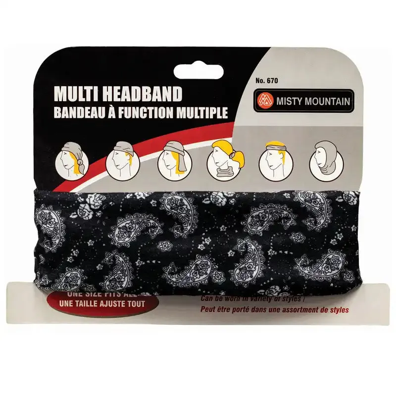 Multi Headband and Neck Gaiter