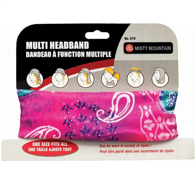 Multi Headband and Neck Gaiter