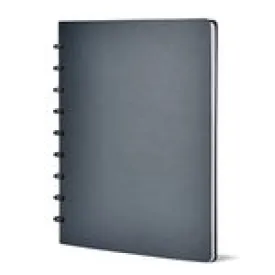 Notebook (Matte / Black / Large / Dot Grid)