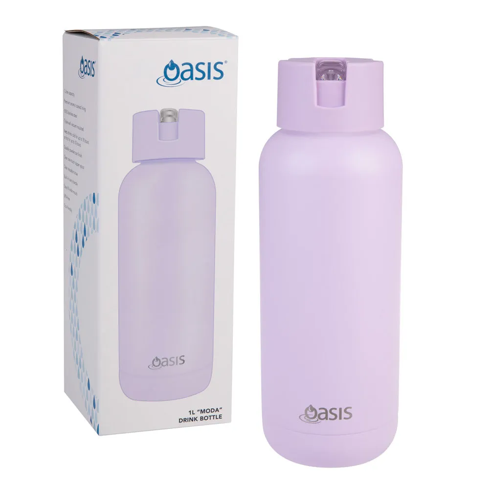 Oasis Bottle Ceramic 1L Orchid