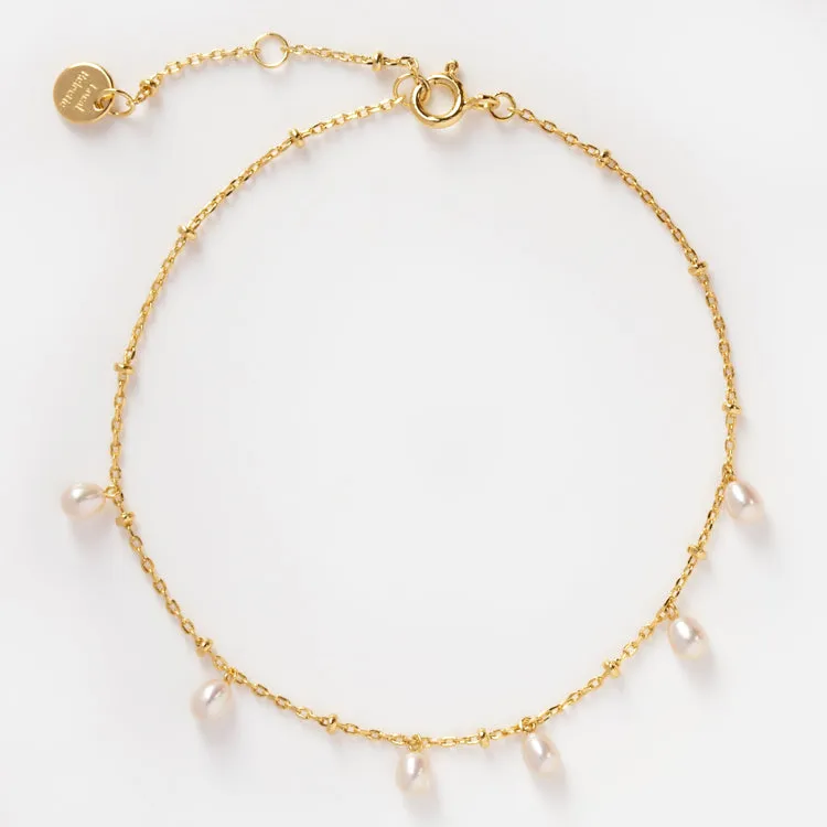 Pearl Charm Anklet