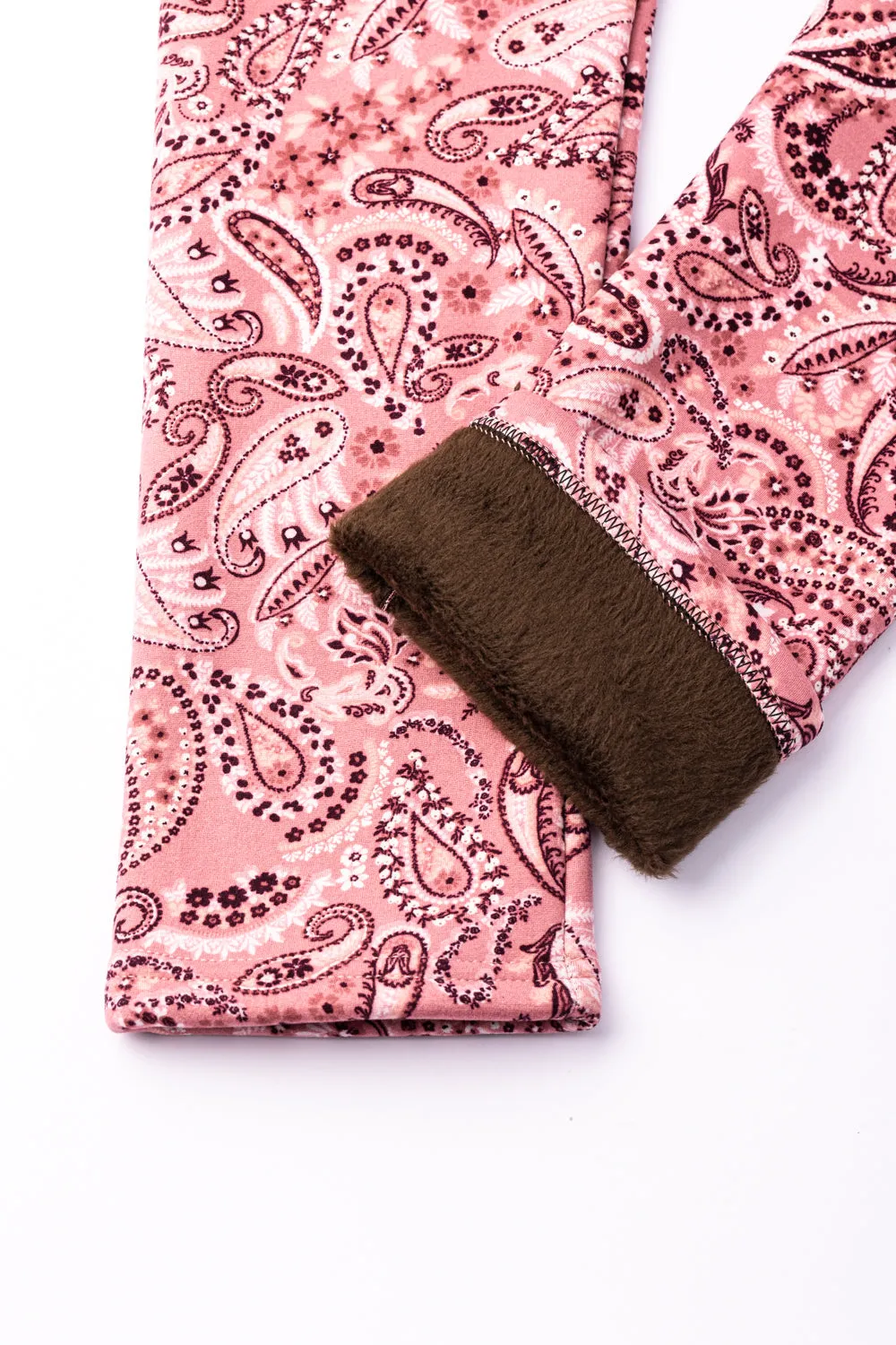 Pink Paisley - Cozy Lined