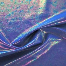 Prismatic Foiled Spandex | Blue Moon Fabrics