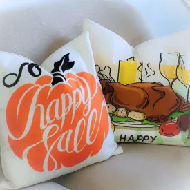 Pumpkin Pillow, Halloween Pillow, Fall home decor, Thanks giving decor