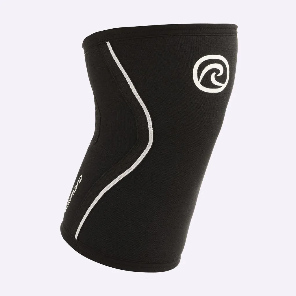 Rehband RX Knee Sleeve - 3mm - Black/White - SINGLE