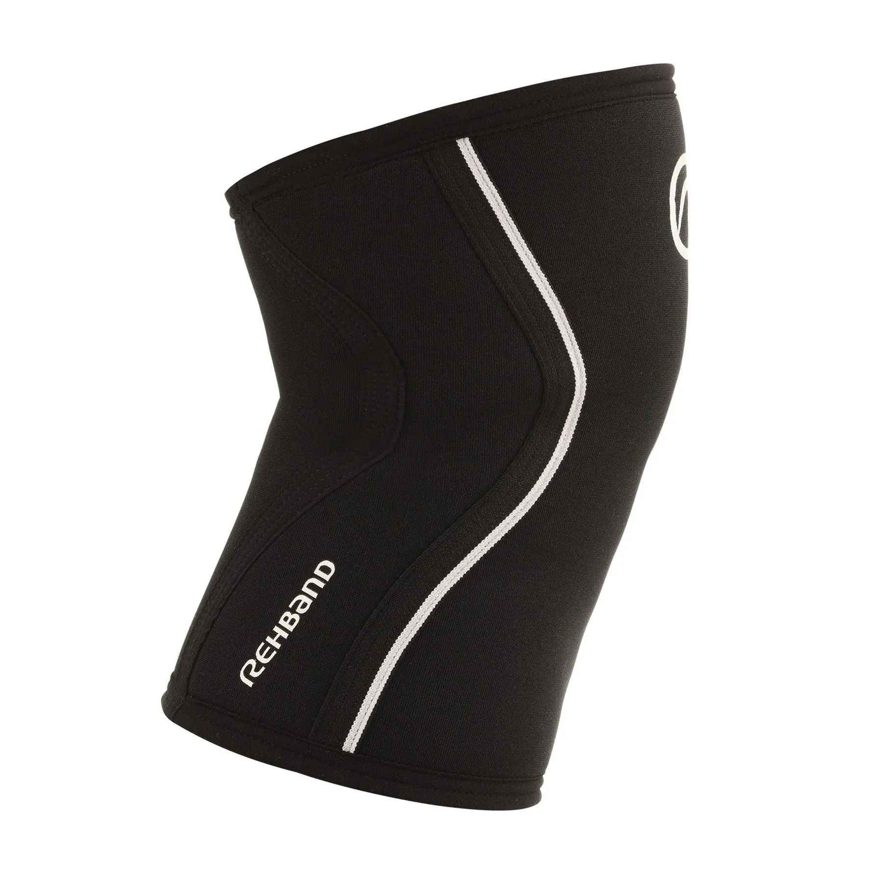 Rehband RX Knee Sleeves - 5mm - Black/White - PAIR