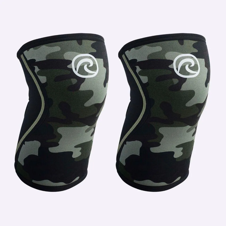 Rehband RX Knee Sleeves - 7mm - Camo - PAIR