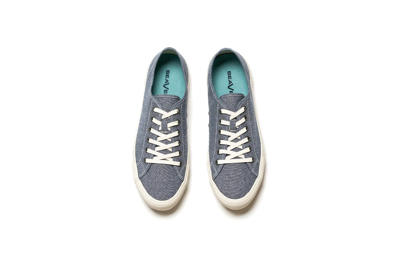 SeaVees Monterey Sneaker Chambray - Navy Chambray (Final Sale)