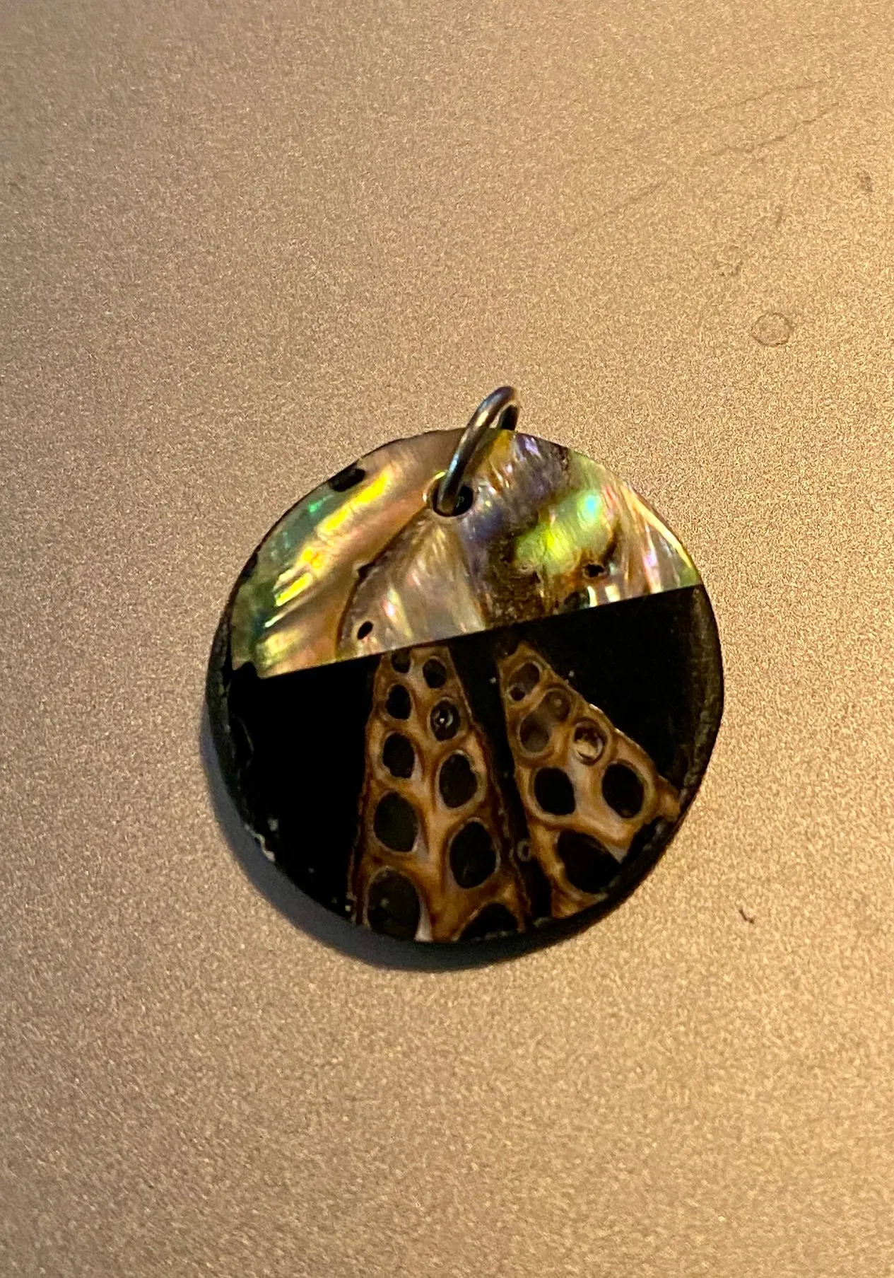 Shell Disc Pendant